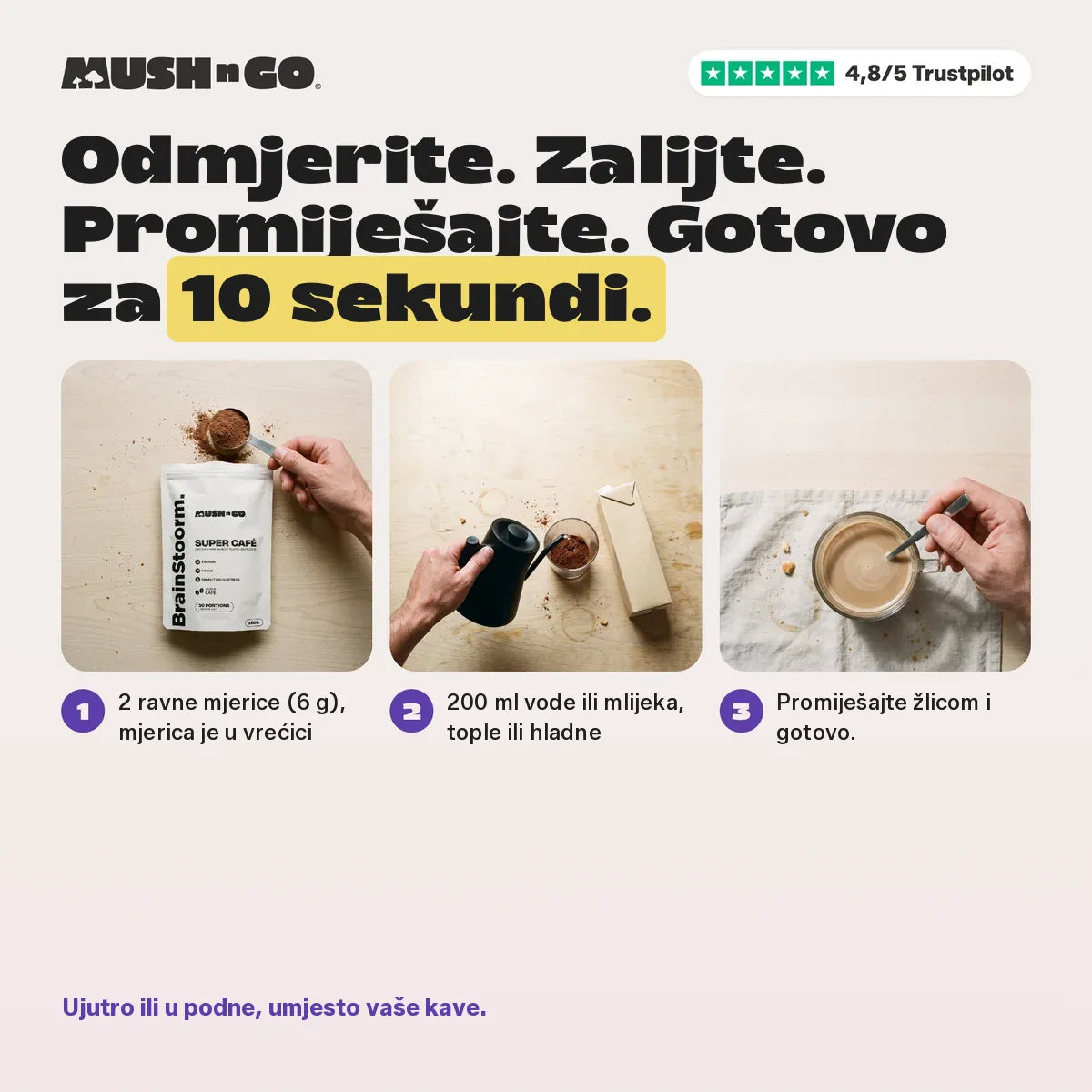 Priprema u 10 sekundi