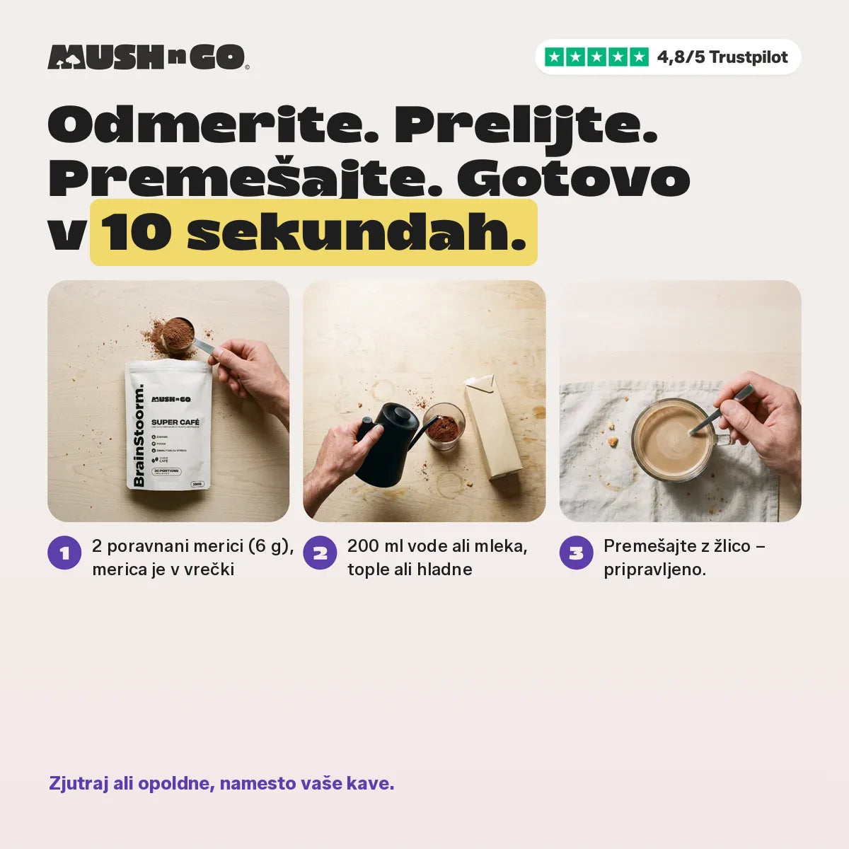 Priprava v 10 sekundah