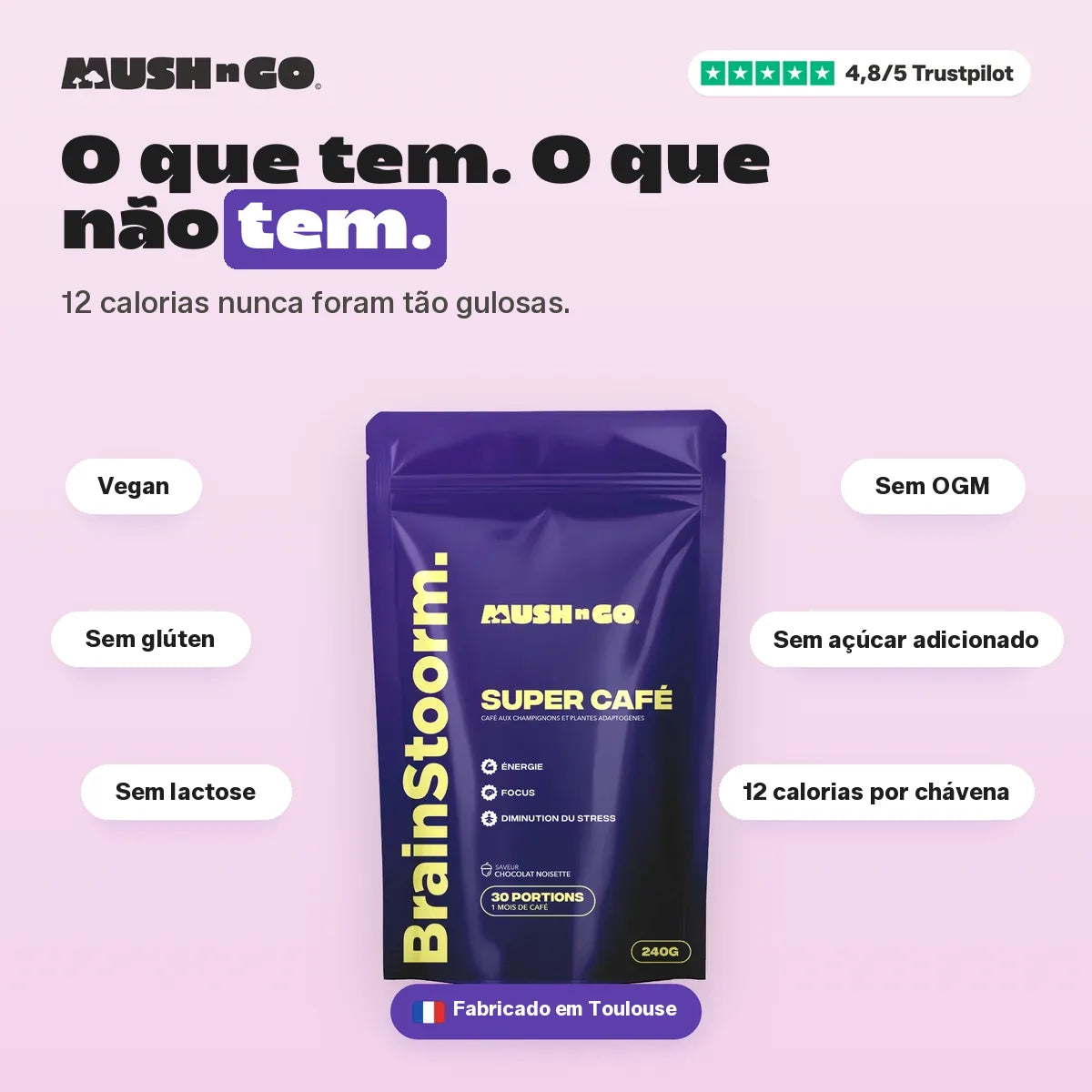 O que tem e o que não tem