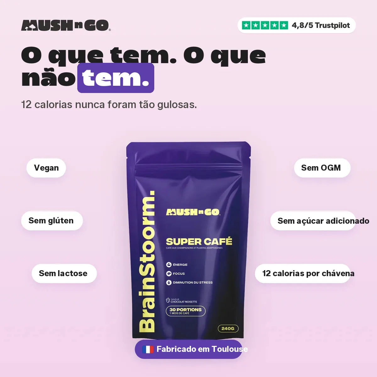 O que tem e o que não tem