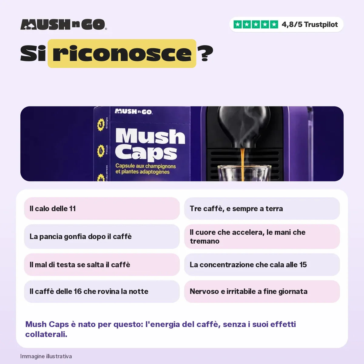 Si riconosce? I piccoli difetti del caffè classico