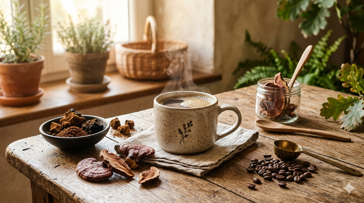 Cafe aux Champignons : Bienfaits, Dangers et Notre Avis Honnete