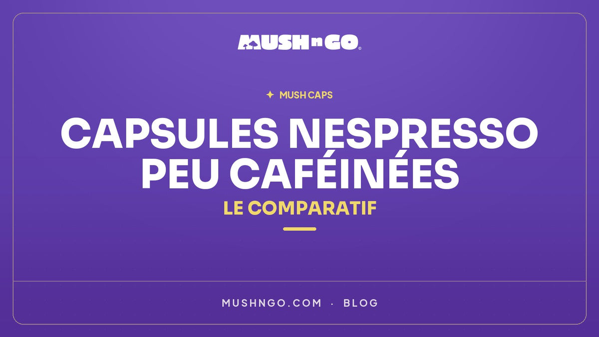 Capsules Nespresso® peu caféinées : le comparatif