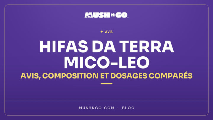 Hifas da Terra Mico-Leo : avis, composition et dosages comparés