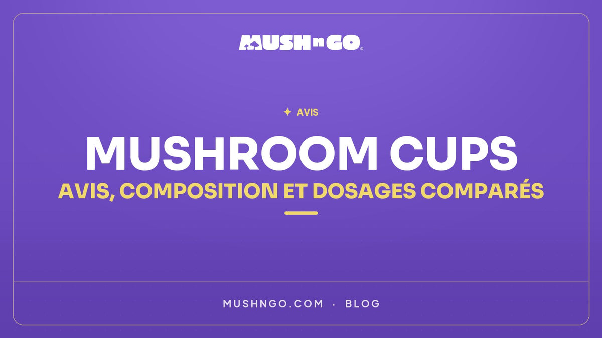 Mushroom Cups : avis, composition et dosages comparés