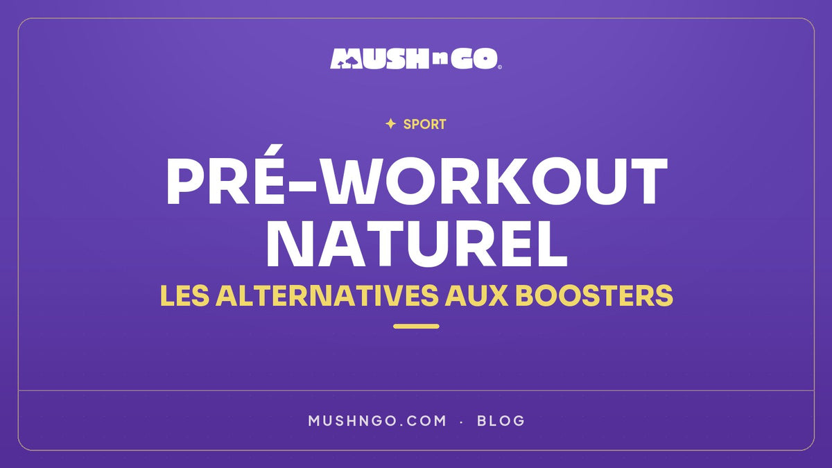 Pré-workout naturel : les alternatives aux boosters