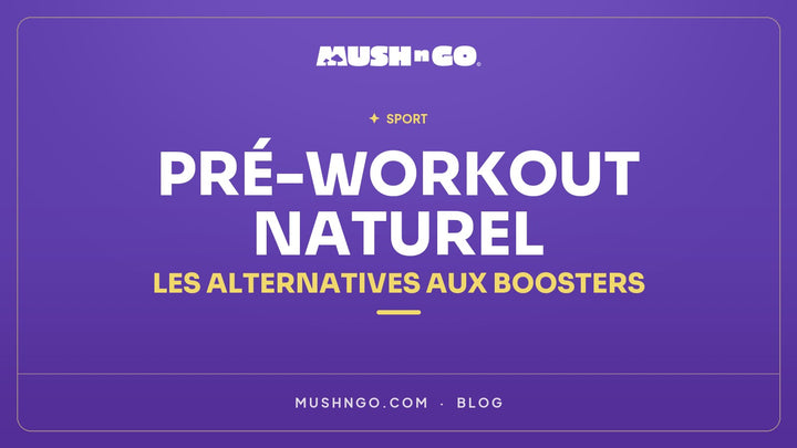 Pré-workout naturel : les alternatives aux boosters