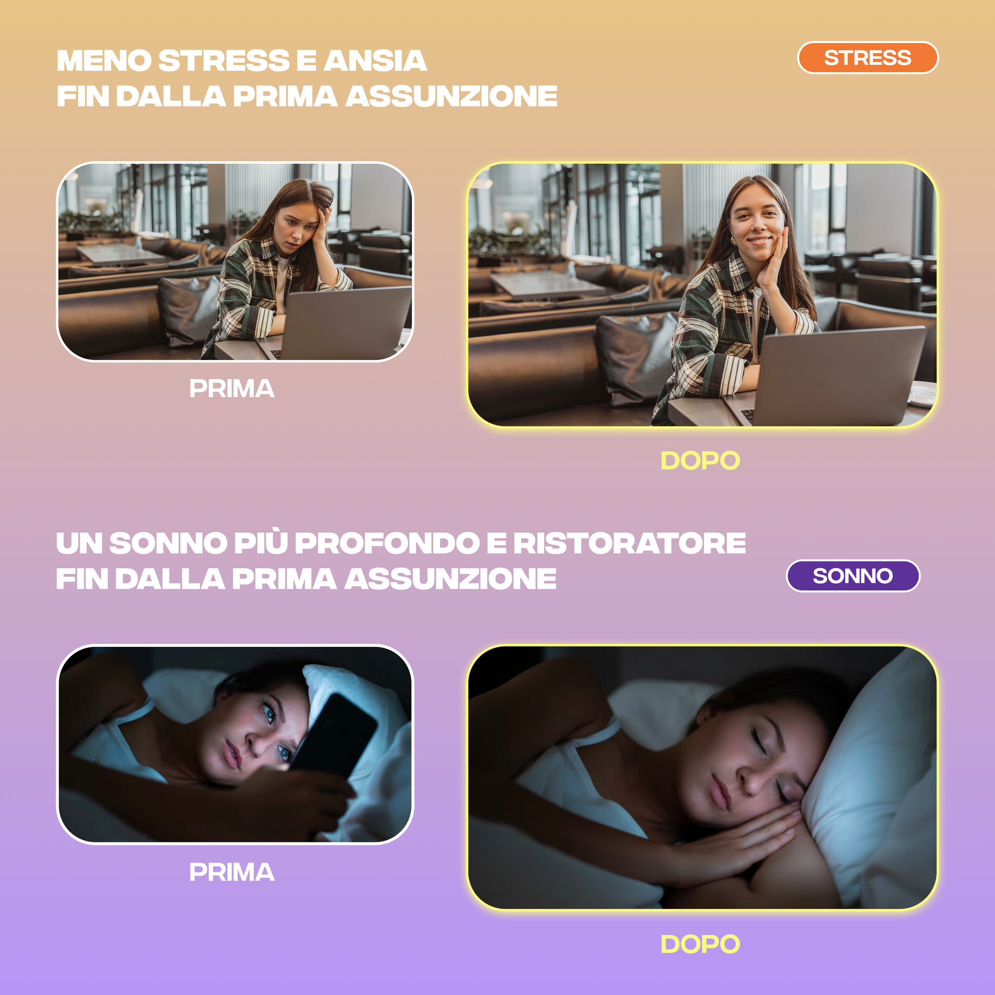 Pack Relax — sezione scheda prodotto (IT)