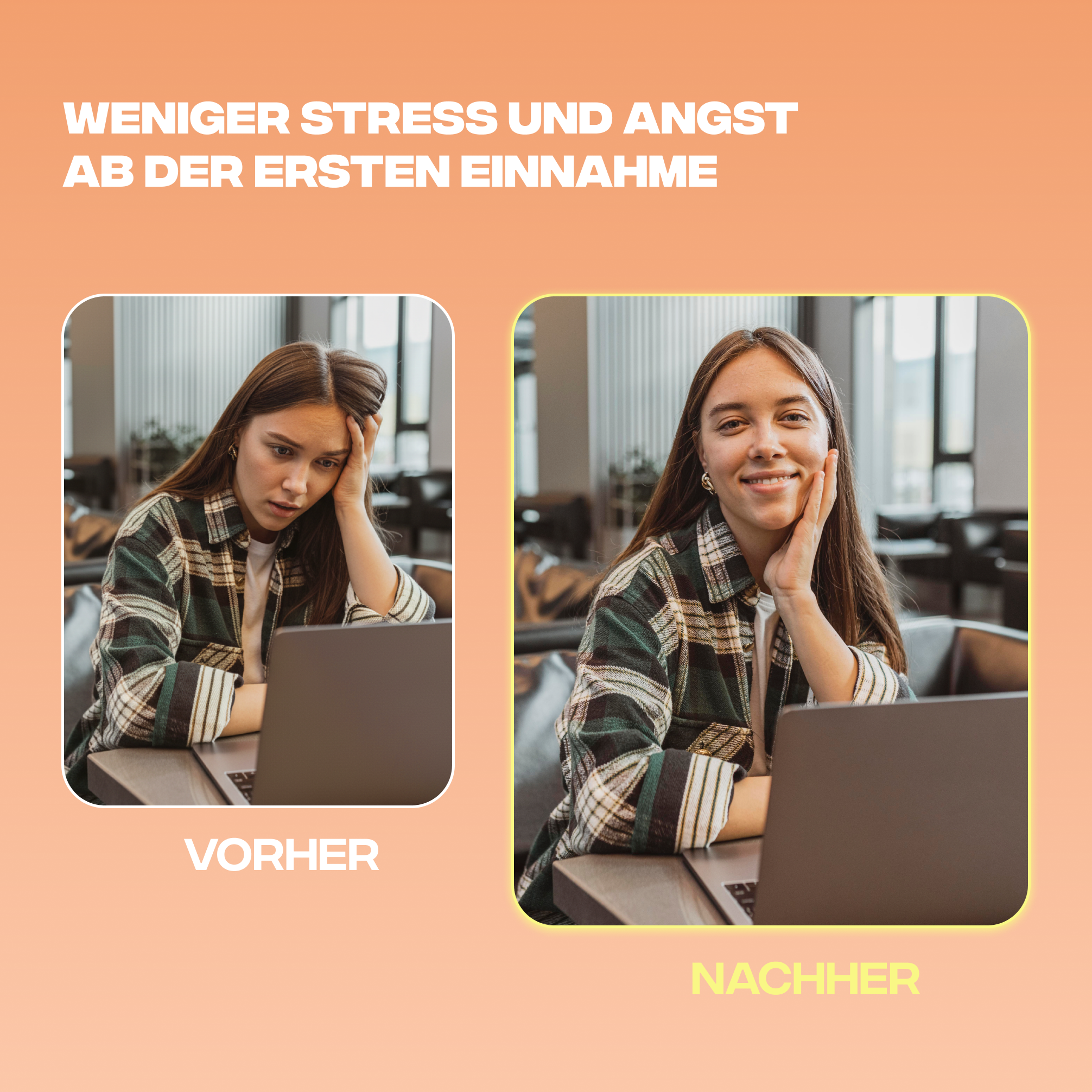 anti stress avant apres moins stress anxiete premiere prise