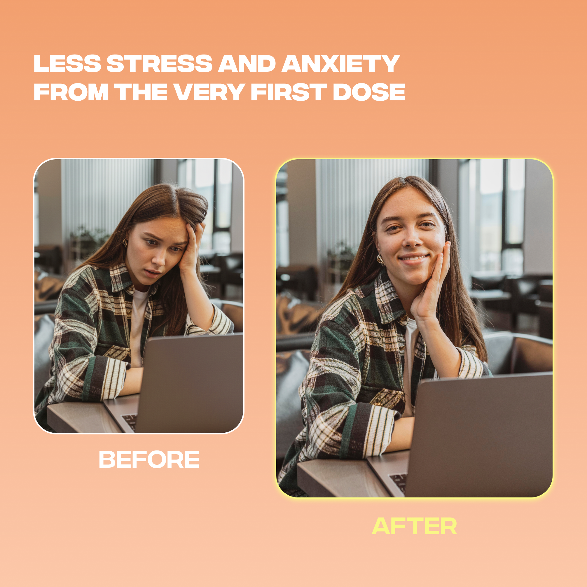 anti stress avant apres moins stress anxiete premiere prise