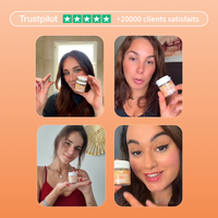 Avis clients Anti-Stress Mush n Go - Trustpilot 5 étoiles, plus de 20000 clients satisfaits