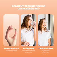 Posologie Anti-Stress Mush n Go - Prenez 1 gélule par jour pour retrouver calme et sérénité
