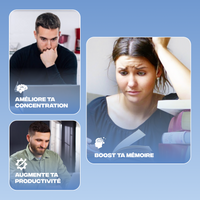 Bienfaits Focus Mush n Go - Améliore la concentration, boost la mémoire et augmente la productivité