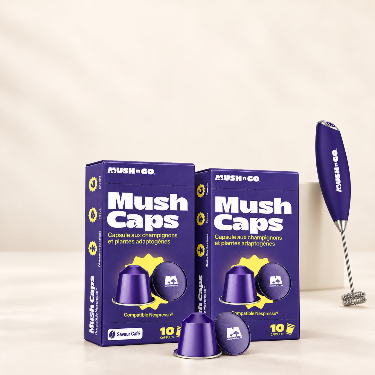 Mush Caps · Découverte