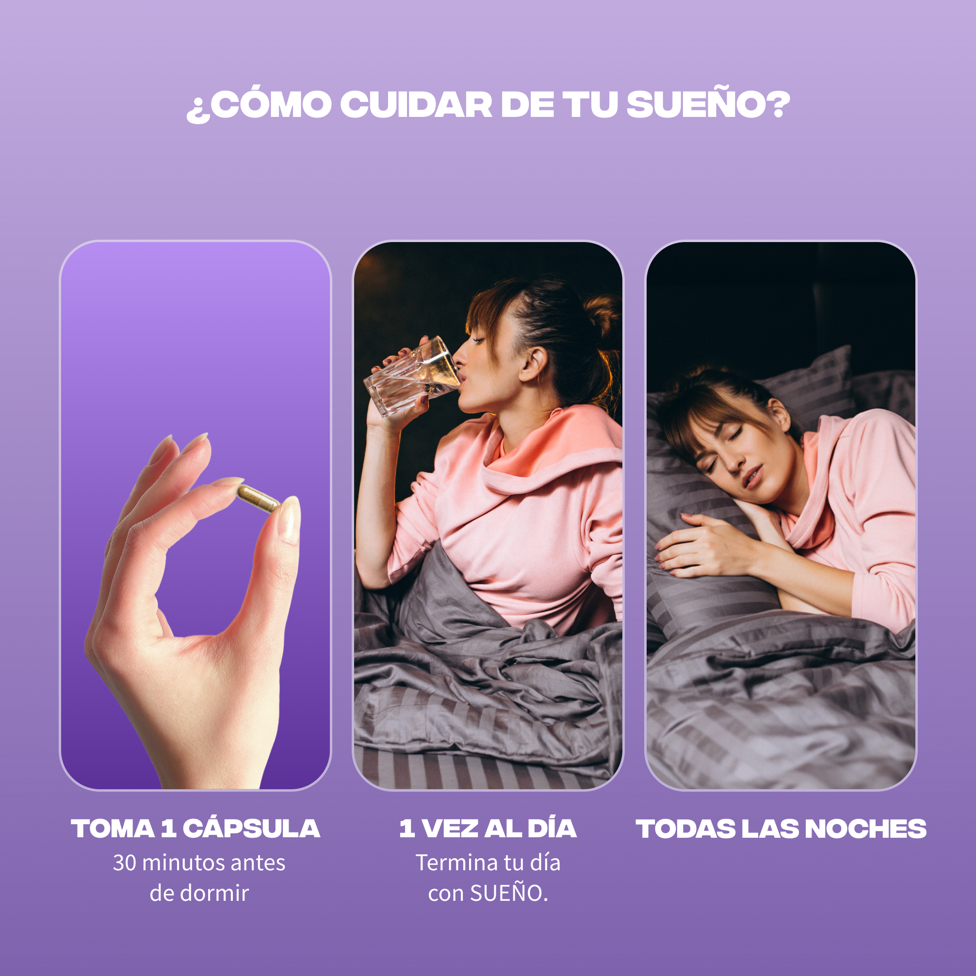 sommeil posologie 1 gelule 30 min avant dormir tous les soirs