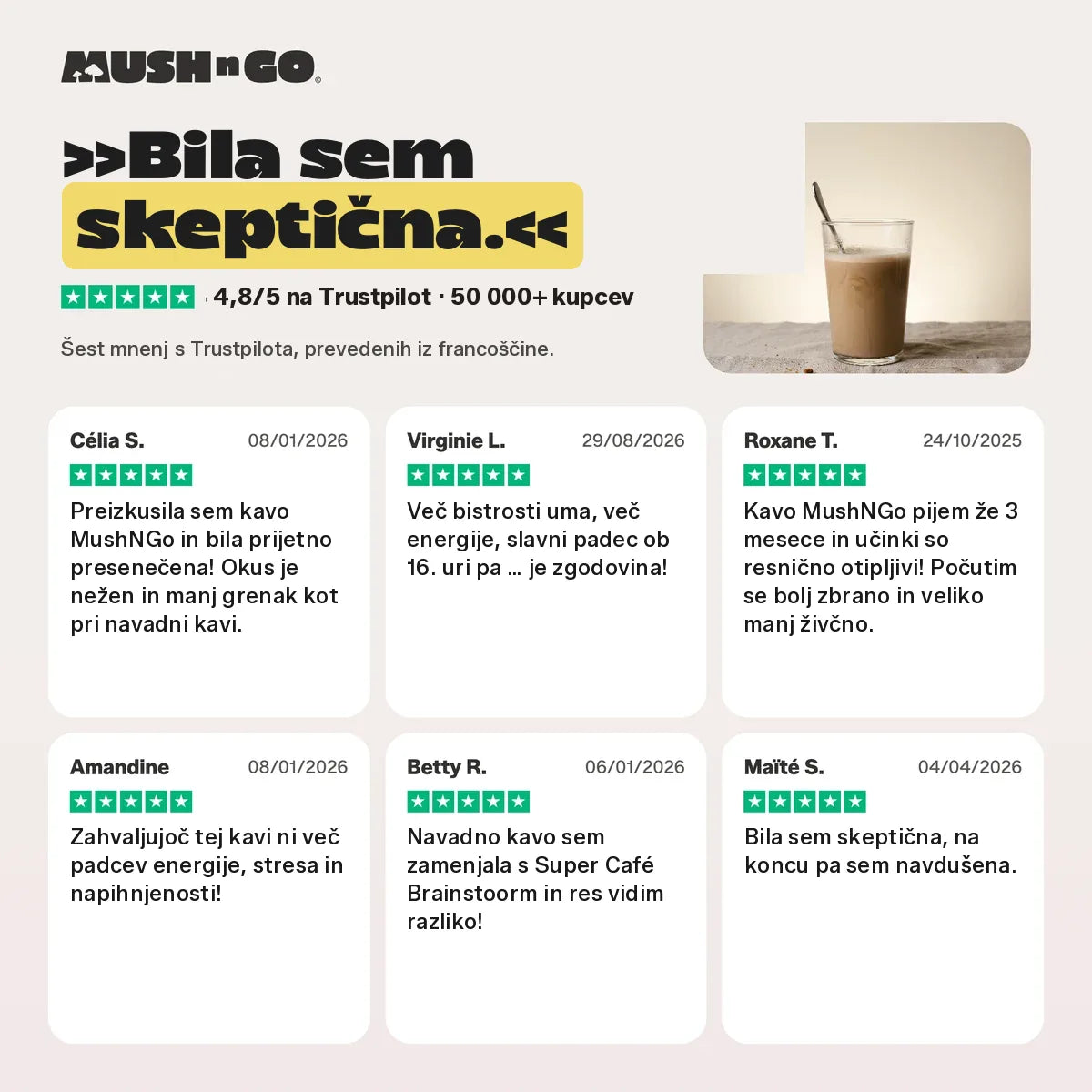Šest mnenj s portala Trustpilot, dobesedno