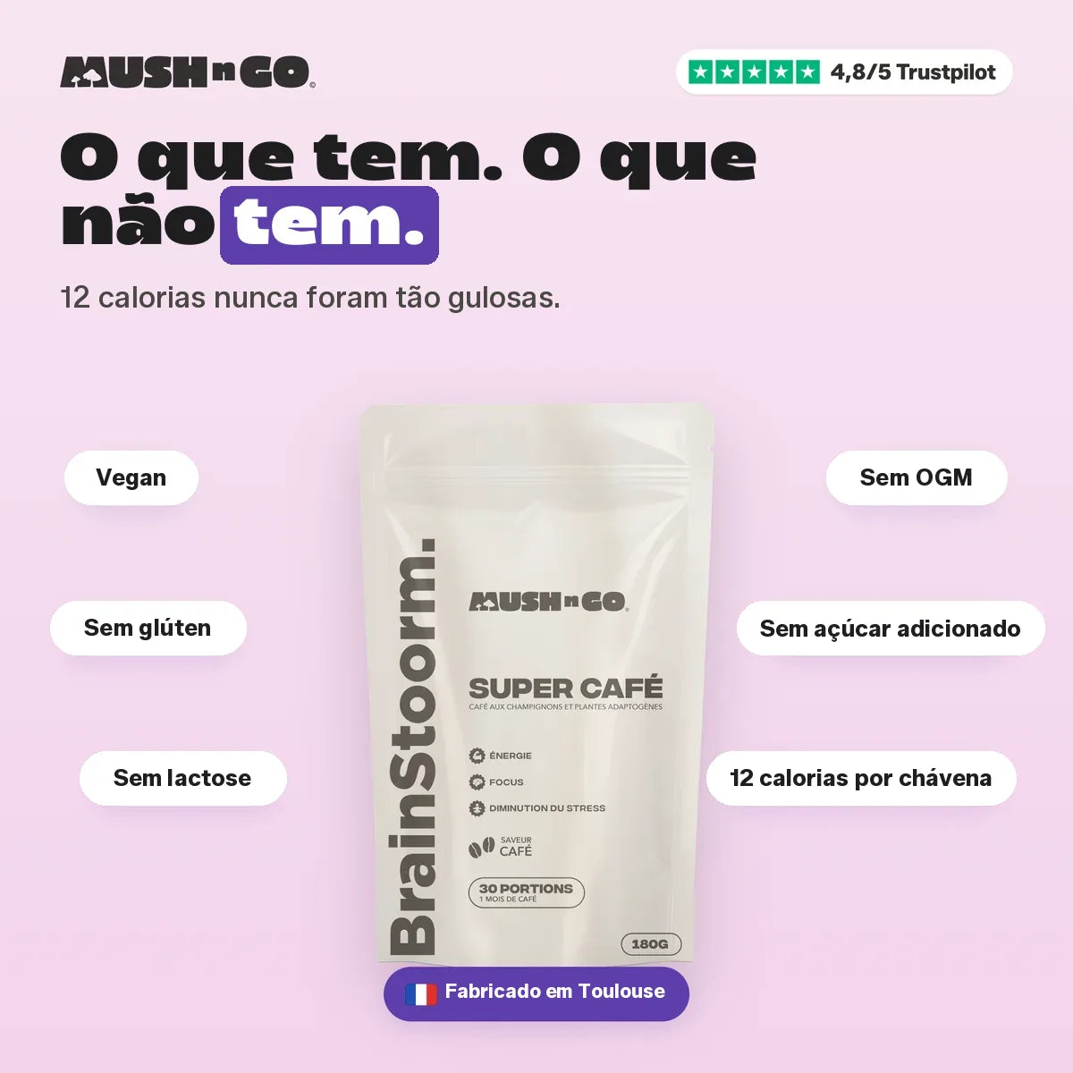 O que tem e o que não tem