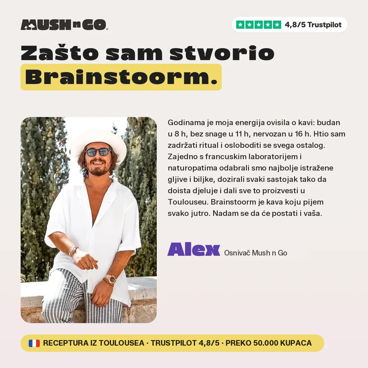 Zašto je Alex stvorio Brainstoorm