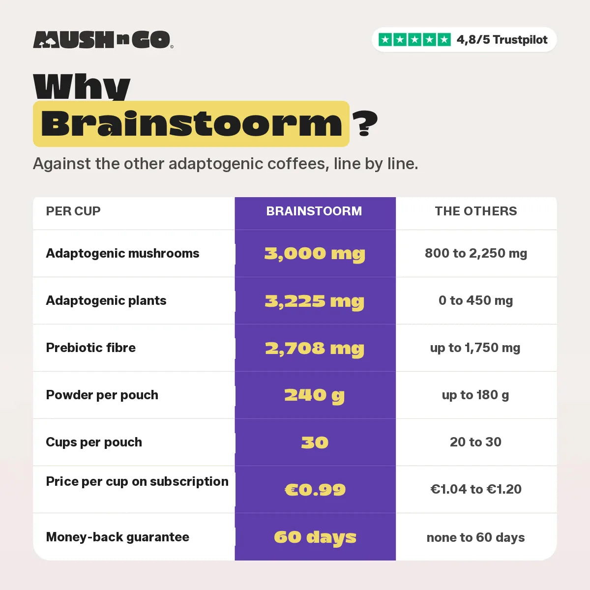 Why Brainstoorm, line by line