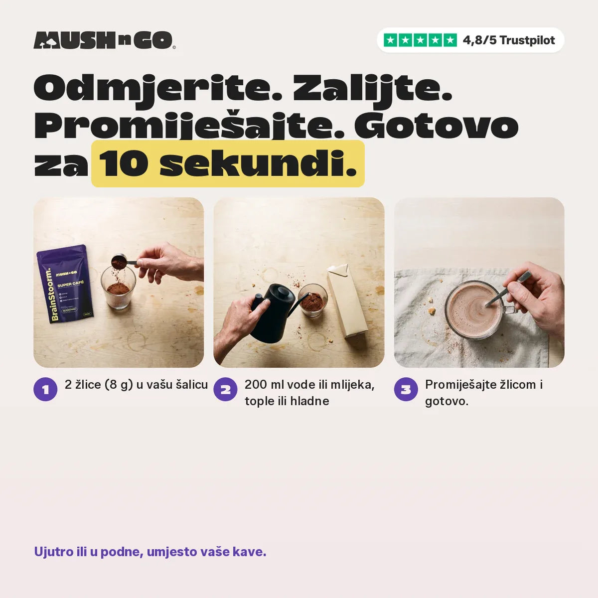 Priprema u 10 sekundi