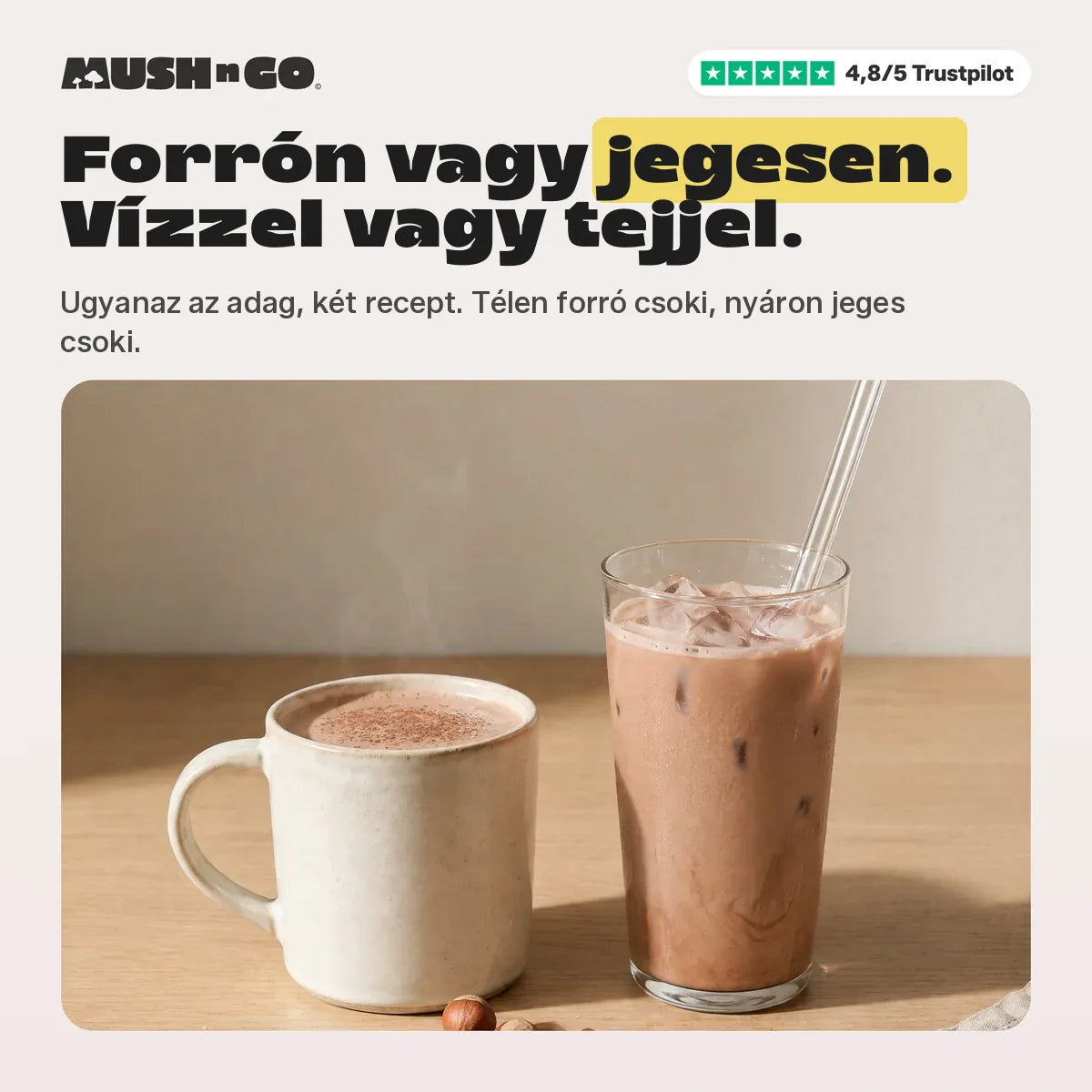 Forrón vagy jegesen, vízzel vagy tejjel